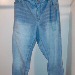 Curvy Plus 16W Blue Jeans for Women